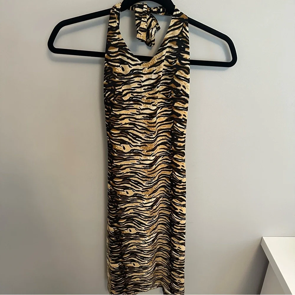 high low gold dress Tom Ford - F/W 2010